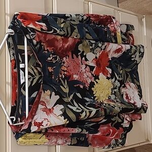 Square Neck Flower Blouse with